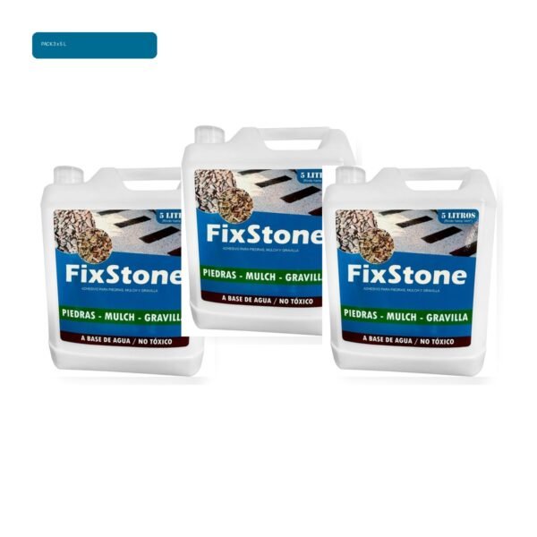 Pack 3 unidades FixStone 5 Litros